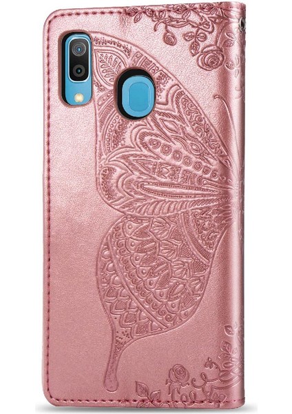 Samsung A30 Kanat Çok Renkli Cüzdan Kelebek Iş Için Kılıf (Yurt Dışından) indirimleri