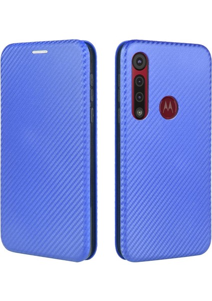 Motorola Moto Bir Makro/g8 Için Kılıf Kart Tutucu Kickstand Tam ile Oynamak (Yurt Dışından)