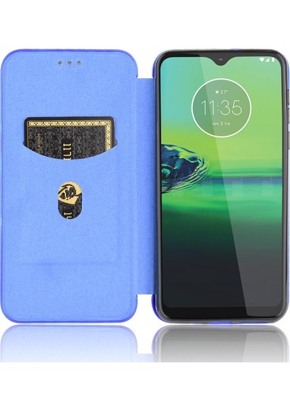 Motorola Moto Bir Makro/g8 Için Kılıf Kart Tutucu Kickstand Tam ile Oynamak (Yurt Dışından) indirimleri