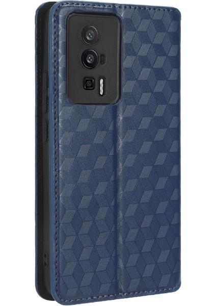 Xiaomi Redmi Için Kılıf K60 / K60 Pro Manyetik Kapatma 3D Desen Pu Deri (Yurt Dışından) modelleri