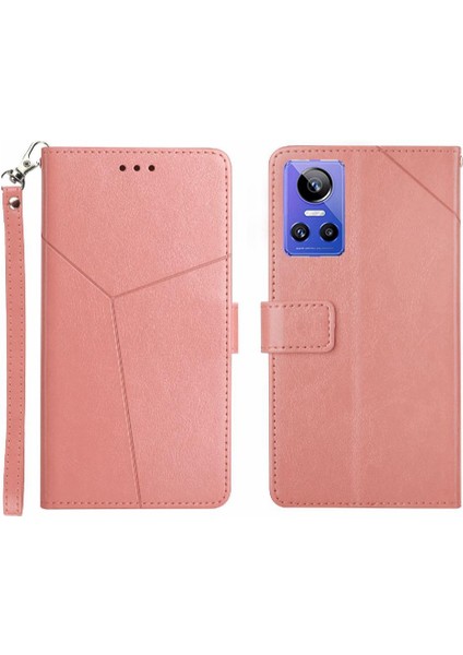 Realme Gt Neo 3 Telefon Kılıfı Için Kılıf Kapak Kapak Kitap Katlanır Darbeye Tpu (Yurt Dışından)