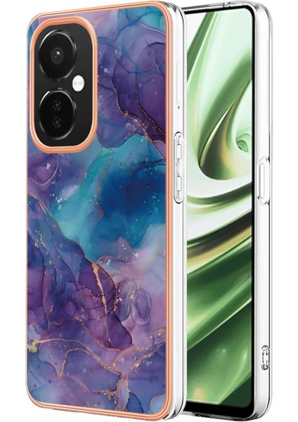 Oneplus Nord Ce 3 5g Kılıf Silikon Tampon Tpu Mermer ile Uyumlu (Yurt Dışından)