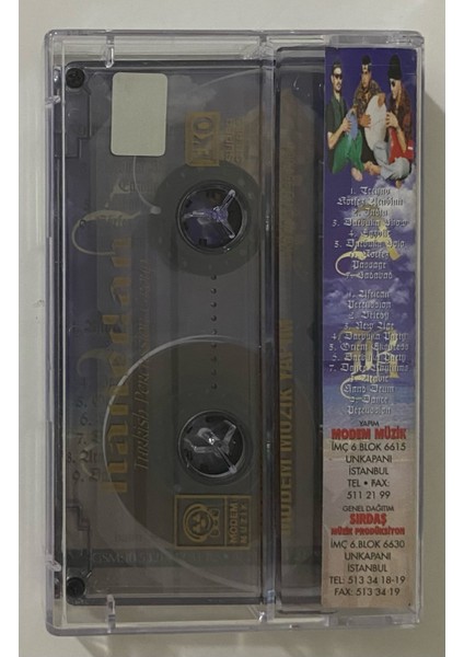 Masal Dünyamız 3 Zilli Kaset (Orjnal Dönem Baskı Kaset)