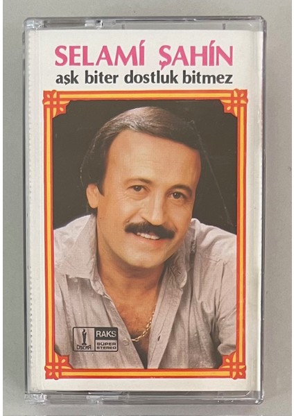 Selami Şahin Aşk Biter Dostluk Bitmaz Kaset (Orjnal Dönem Kağıt Baskı Kaset)
