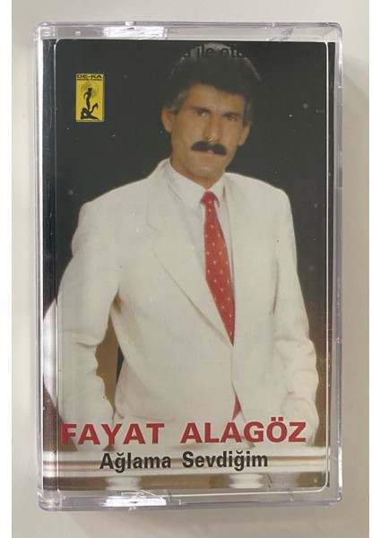Fayat Alagöz Ağlama Sevdiğim Kaset (Orjnal Dönem Baskı Kaset)