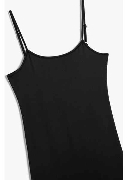 Maksi Ince Askılı Kalem Elbise Slim Fit modelleri
