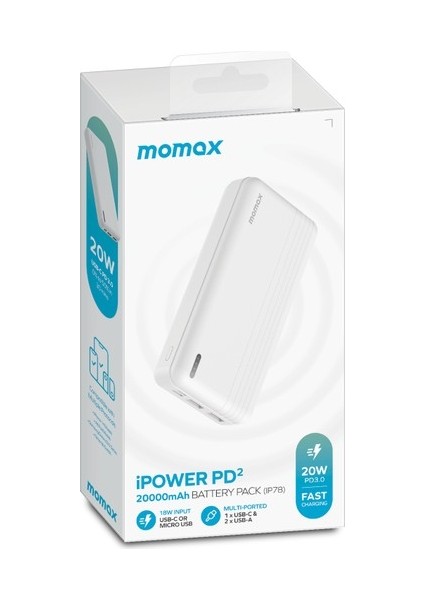 Ipower 20.000 Mah 20W Pd Hızlı Şarj Powerbank