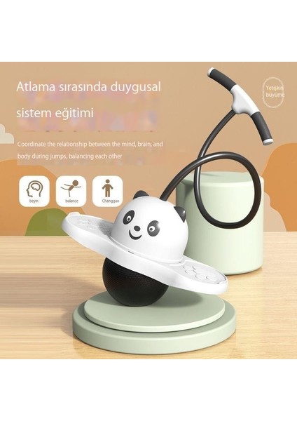 Panda Atlama Topu Zıplayan Top Yetişkin Spor Çocuk Oyuncağı (Yurt Dışından)