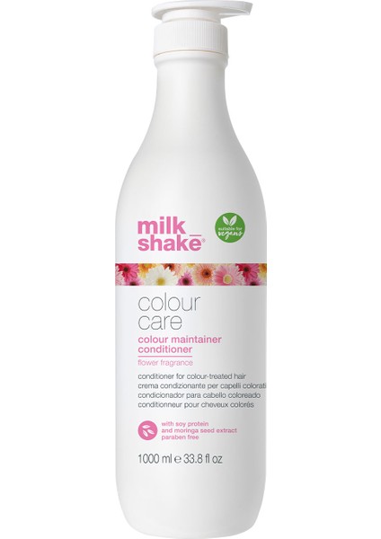 Color Maintainer Conditioner Flower Çiçek Esanslı Vegan Renk Koruyucu Bakım Kremi 1000 Ml