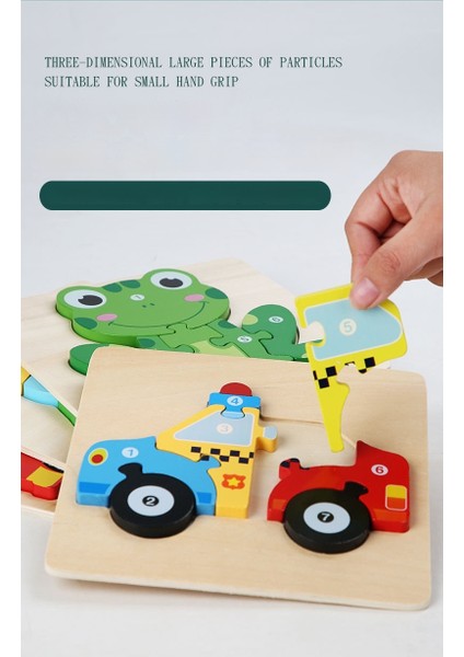 Çocuk Eğitici Üç Boyutlu Bulmaca 3D Yapı Taşı Oyuncak-Fil (Yurt Dışından) fiyatları
