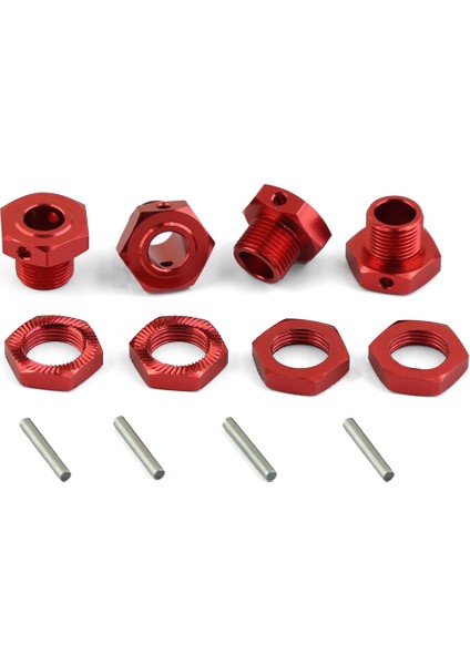 Arrma 1/8 6 S Typhon 1/7 Ihlal Sınırsız F1 17 mm Metal Bağlayıcı, Metal Takma ve Yükseltme Parçaları, Siyah (Yurt Dışından) indirimleri