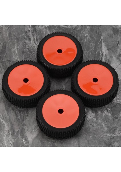 Adet 17MM Hex 1/8 Rc Off-Road Buggy Araba Lastik Lastikler Ön Arka Jant Lastik Aksesuarları Losi Hpı Kyosho Mp9,1 (Yurt Dışından)