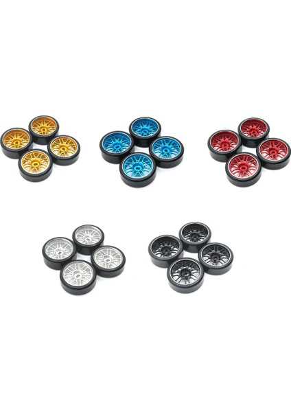 27MM Sert Plastik Sürüklenme Lastikleri Lastikler Metal Jant Wltoys 284131 K969 K979 K989 Kyosho Mini-Z 1/28 Rc Araba Parçaları, 3 A (Yurt Dışından) modelleri