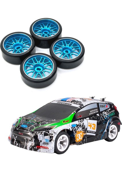 27MM Sert Plastik Sürüklenme Lastikleri Lastikler Metal Jant Wltoys 284131 K969 K979 K989 Kyosho Mini-Z 1/28 Rc Araba Parçaları, 3 A (Yurt Dışından) fırsatları