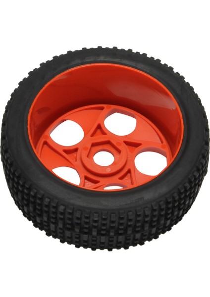 4 Adet/takım Rc Off-Road Araba Buggy Kauçuk Kamyon Lastikleri Lastik Jant Jant Hex Adaptörü 17 mm 811 8sc 94885 84-801 Kırmızı (Yurt Dışından) modelleri
