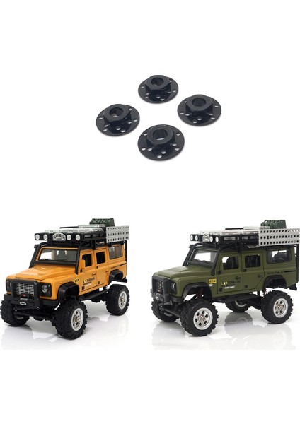 4 Adet Metal 7mm Altıgen Tekerlek Göbeği Adaptörü Fren Diski Sg 2801 SG2801 SG-2801 D110 1/28 Rc Paletli Araba Yükseltme Parçaları, 3 (Yurt Dışından)