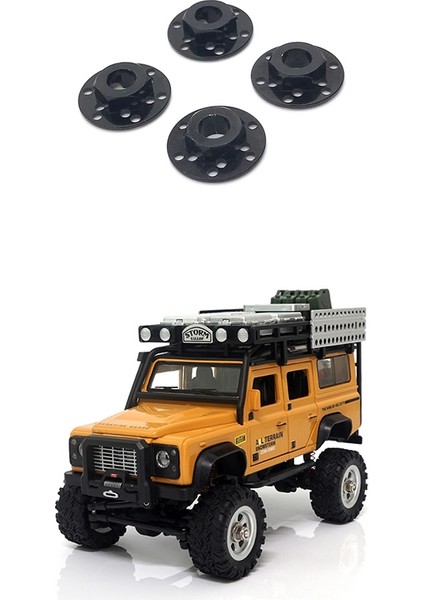 4 Adet Metal 7mm Altıgen Tekerlek Göbeği Adaptörü Fren Diski Sg 2801 SG2801 SG-2801 D110 1/28 Rc Paletli Araba Yükseltme Parçaları, 3 (Yurt Dışından)