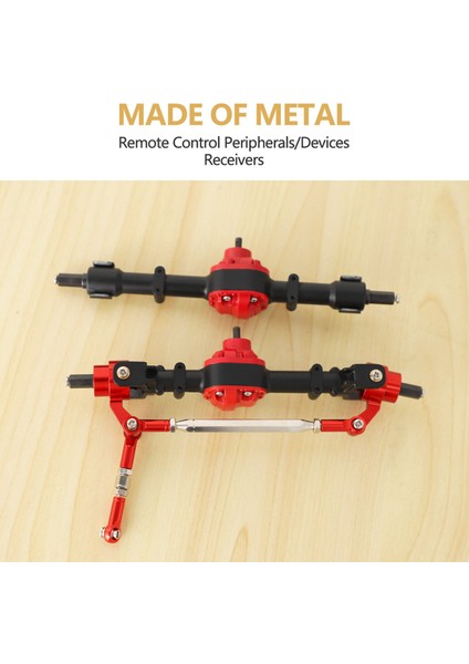 Rc Araba Ön ve Arka Komple Aks Mn D90 D91 D96 D99S MN90 MN96 MN99 MN99S 1/12 Rc Araba Yükseltme Parçaları, Siyah (Yurt Dışından)