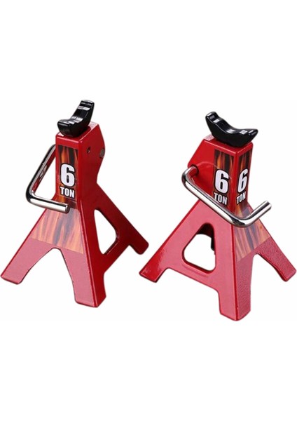 6 Ton Simüle Jack Metal Mini Kriko Standları Dekorasyon Tamir Aracı 1/10 Rc Paletli Araba Traxxas Trx4 Eksenel SCX10 Tamiya CC01 D90 D110 Tf2 (Yurt Dışından)