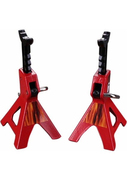 6 Ton Simüle Jack Metal Mini Kriko Standları Dekorasyon Tamir Aracı 1/10 Rc Paletli Araba Traxxas Trx4 Eksenel SCX10 Tamiya CC01 D90 D110 Tf2 (Yurt Dışından)