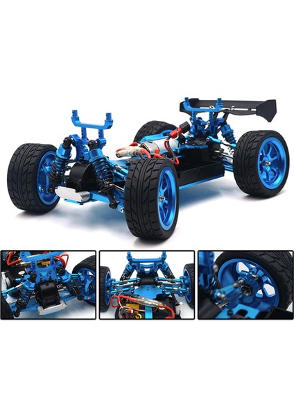 10 Adet Metal M2.5 Bağlantı Rot Ucu Rotil Wltoys A959 12428 144001 Wpl C24 Mn D90 MN99S Rc Araba Parçaları, Siyah (Yurt Dışından)