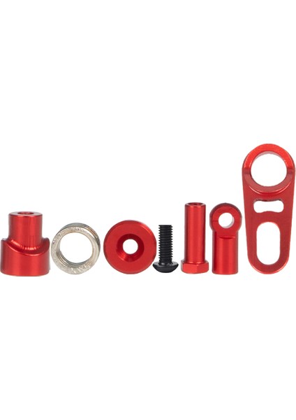 Alüminyum Alaşım 25 T Servo Kol Yükseltmek Direksiyon Bağlantı Servo Parçası Rc Araba Için 1/6 Eksenel Scx6 1/10 SCX10 Iıı, Kırmızı (Yurt Dışından) indirimleri