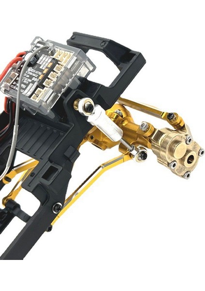 Fms FCX24 Metal Direksiyon Çubukları Direksiyon Bağlantı Kravat Bağlantıları 1/24 Rc Paletli Araba Yükseltme Parçaları Aksesuarları, Kırmızı (Yurt Dışından) modelleri