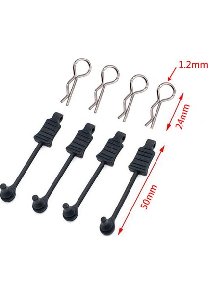 4 Adet Kauçuk Gövde Klip Tutucu Kabuk Sabit Toka Kilidi AR390178 Arrma 1/7 Sınırsız Mojave 1/8 Typhon Kraton Rc Araba (Yurt Dışından) fiyatları