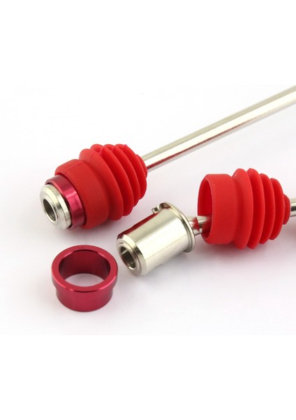Metal Çelik Merkezi Tahrik Milleri Cvd 8655R, 1/10 Traxxas E-Revo Erevo 2.0 Yükseltme Parçaları Aksesuarları Için Toz Korumalı,1 (Yurt Dışından)