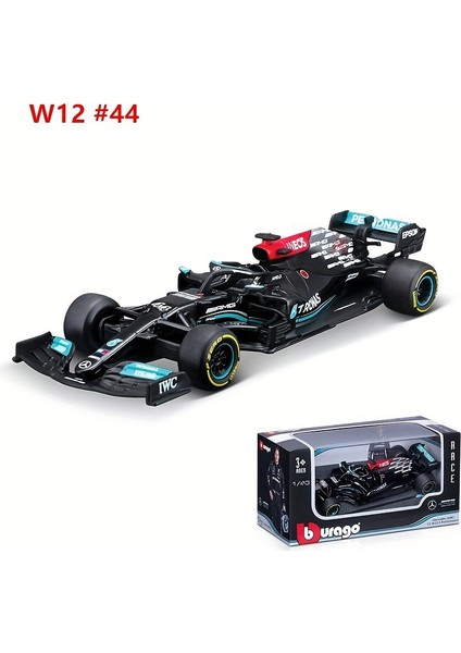 Burago 1:43 Alaşım Mercedes-Amg F1 Yarış Modeli Simülasyon Araba Oyuncak (Yurt Dışından)
