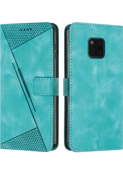 Huawei Mate 20 Pro ile Uyumlu Yüksek Kaliteli Pu Koruyucu Kapaklı Yumuşak Pu Deri Telefon Kılıfı (Yurt Dışından)