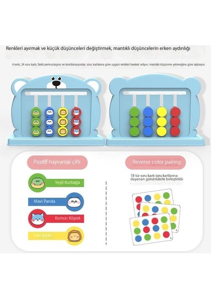 Eğitim Eğitici Oyuncaklar Montessori 2 3 Yaş Için Erken Eğitim Oyunu (Yurt Dışından)