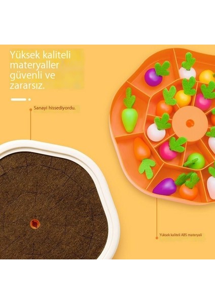 Çocuk Oyuncakları Ebeveyn-Çocuk Etkileşimli Bebek Eğitici Havuç Masa Oyunu (Yurt Dışından) fırsatları