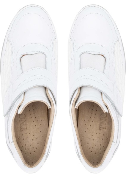 Kadın Hakiki Deri Beyaz Casual Ayakkabı 824 1033 Bn Ayk Y24 Beyaz Dr indirimleri