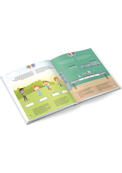 9'lu Set 8+ Yaş / Iq, Dikkat ve Yetenek Geliştiren Kitaplar Serisi