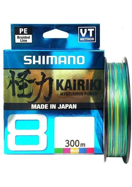 Kairiki 8 Multi Color 0,19MM 300MT 8kat Ip Misine