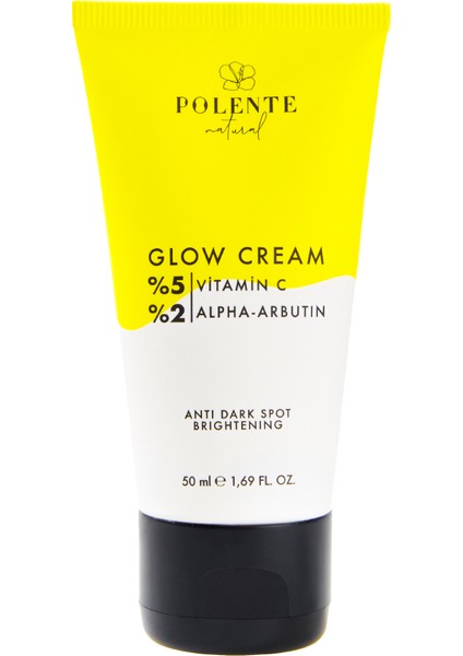 - Glow Cream - Vitamin C & Arbutin İçeren Aydınlatıcı Leke Kremi 50 ml