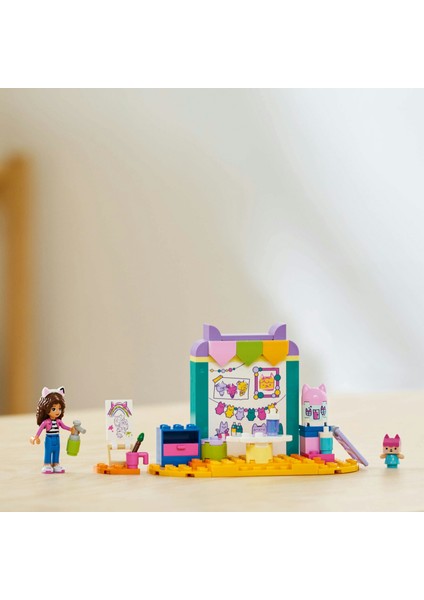 ® 4+ Gabby's Dollhouse Karton Yavru Kedi ile El Sanatları 10795 - 4 Yaş ve Üzeri Çocuklar için Gabby Minifigürü İçeren Yaratıcı Oyuncak Yapım Seti (60 Parça)