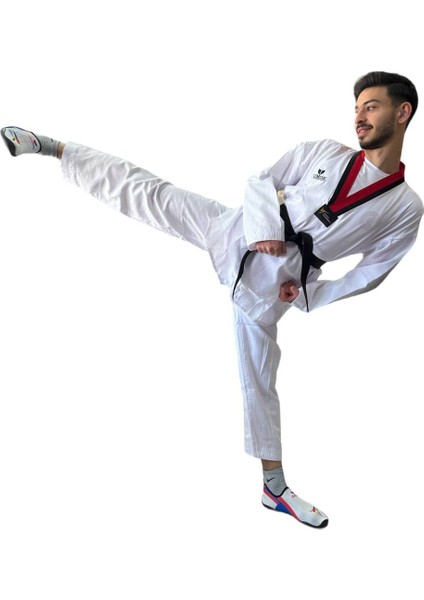 Poom Yaka Fitilli Taekwondo Elbisesi