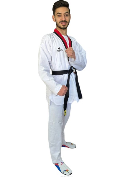 Poom Yaka Fitilli Taekwondo Elbisesi