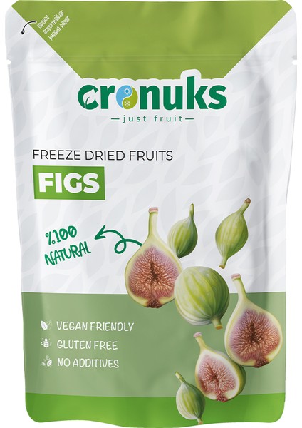 Premium Çıtır İncir Cipsi %100 Doğal Ve Katkısız - Dondurularak Kurutulmuş Freeze Dried Kuru İncir