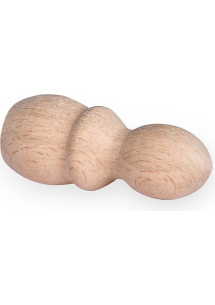 Montessori Toys Ahşap El Yapımı Peg Bebek 6'lı Boyama Seti Fırça Boya Dahil -PEG17-7,5CM