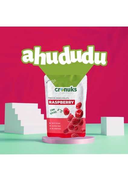 Premium Çıtır Ahududu Cipsi %100 Doğal Ve Katkısız - Dondurularak Kurutulmuş Freeze Dried Kuru Ahududu