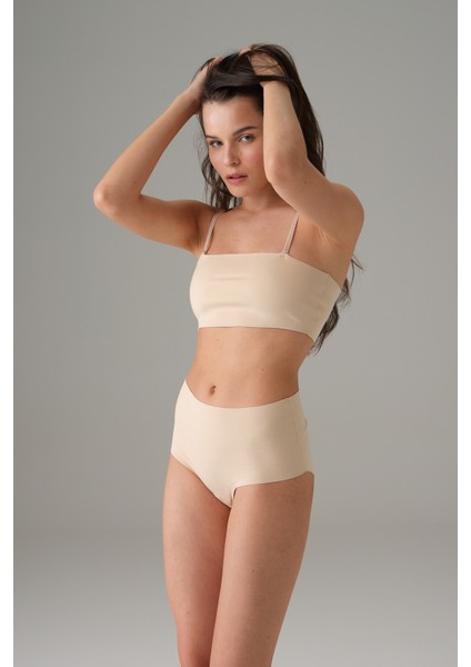 Dikişsiz Straplez Çıkarılabilir Askılı Sütyen