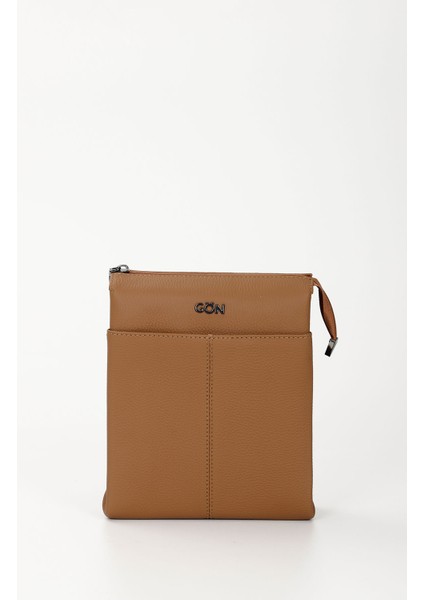 Gön Hakiki Deri Orta Boy Unisex Omuz Çantası Q3674