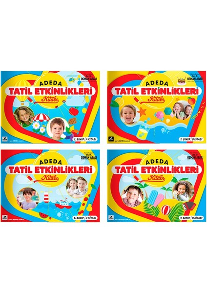 Adeda Tatil Etkinlikleri Kitabı 1.sınıf (1. Sınıftan 2. Sınıfa Geçenler Için) - Osman Abalı