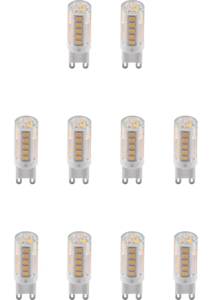 LED Lamp 4W 220V G9 LED Kapsül Ampul G9-Smd 10'lu Paket