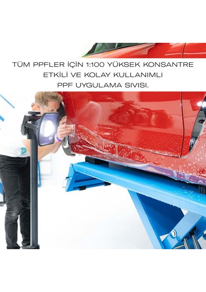 Q²m Ppf Slip Ppf Folyo Montaj Yapıştırma Sıvısı Yoğun Konsantre - 4000 ml