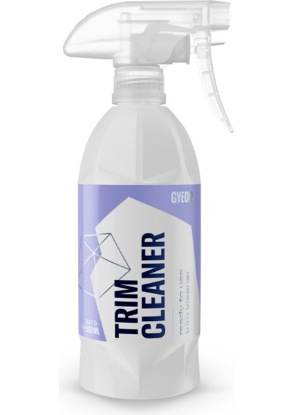 Q²m Trim Cleaner Anti-Statik Plastik Trim Vinil Motor Parçalara Özel Temizleyici - 500 ml