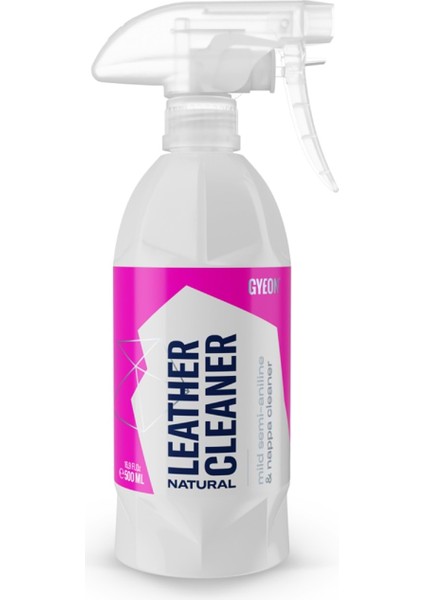 Q²m Leather Cleaner Natural Modern Napa Yarı Anilin Derilere Özel Temizleyici - 500 ml